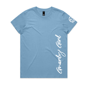 Gnarly Girl Smile Staple T