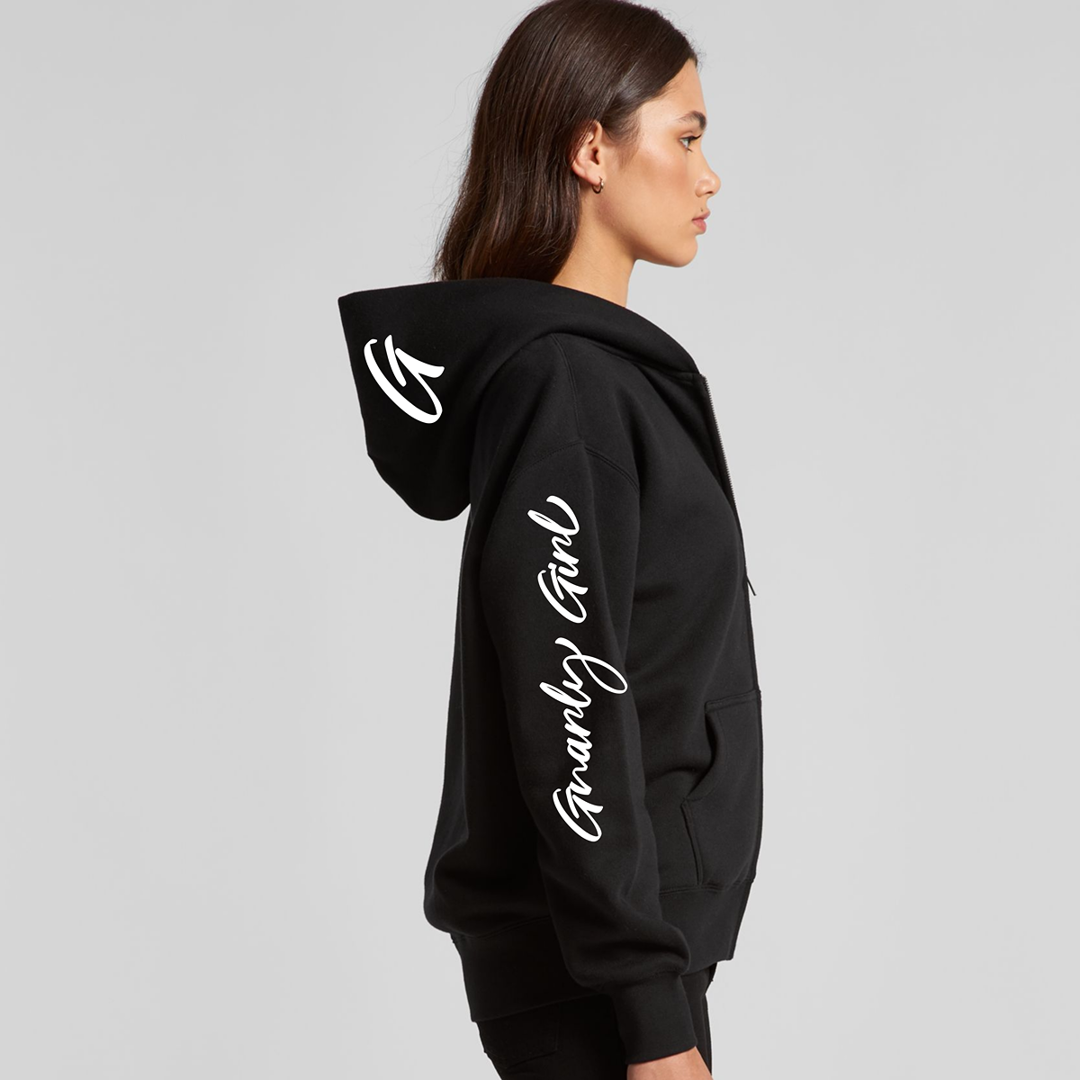 Gnarly Girl full zip hoodie