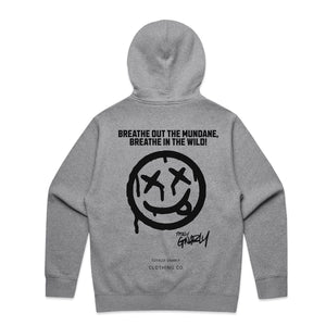 Breathe Out The Mundane Full Zip Hoodie