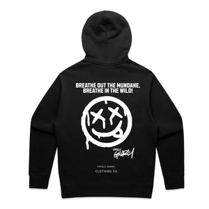 Breathe Out The Mundane Full Zip Hoodie