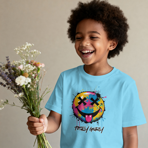 Splatter Face Kids Tee