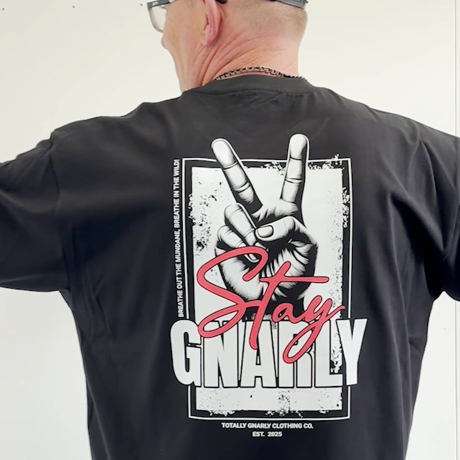 NEW- Stay Gnarly Oversized T