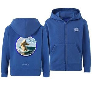 Surfs Up Kids Full Zip Hoodie!