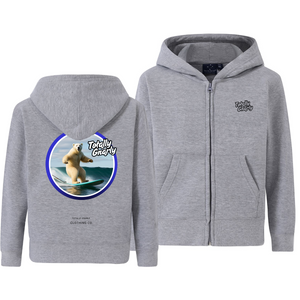 Surfs Up Kids Full Zip Hoodie!