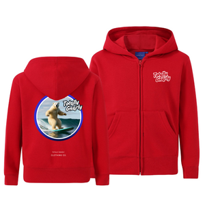 Surfs Up Kids Full Zip Hoodie!
