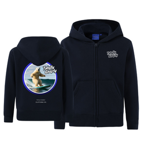 Surfs Up Kids Full Zip Hoodie!