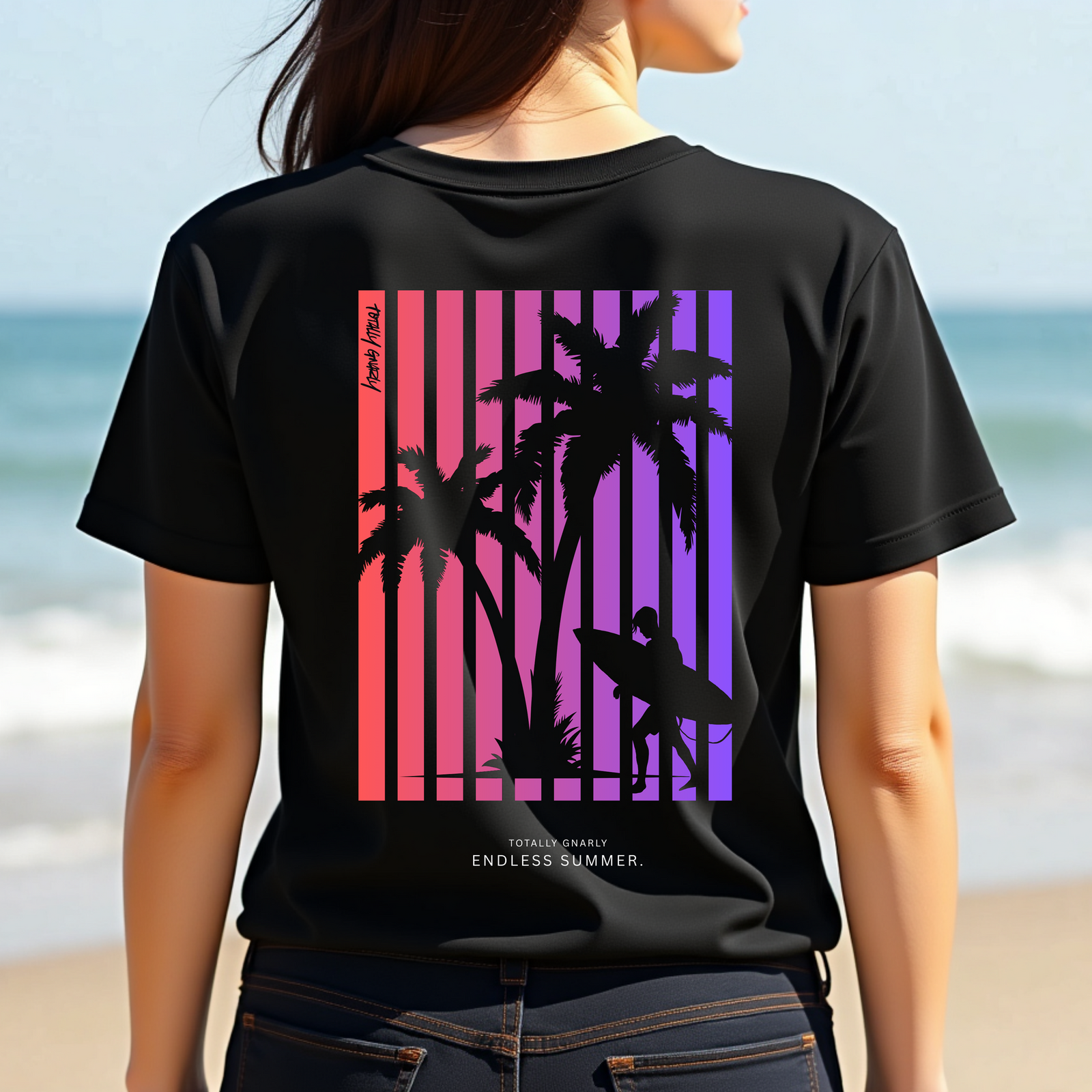 Gnarly Sunset - Ladies T - ENDLESS SUMMER