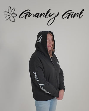 Gnarly Girl full zip hoodie