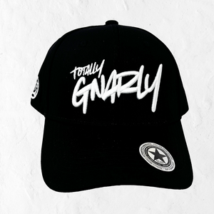Totally Gnarly Black Cap
