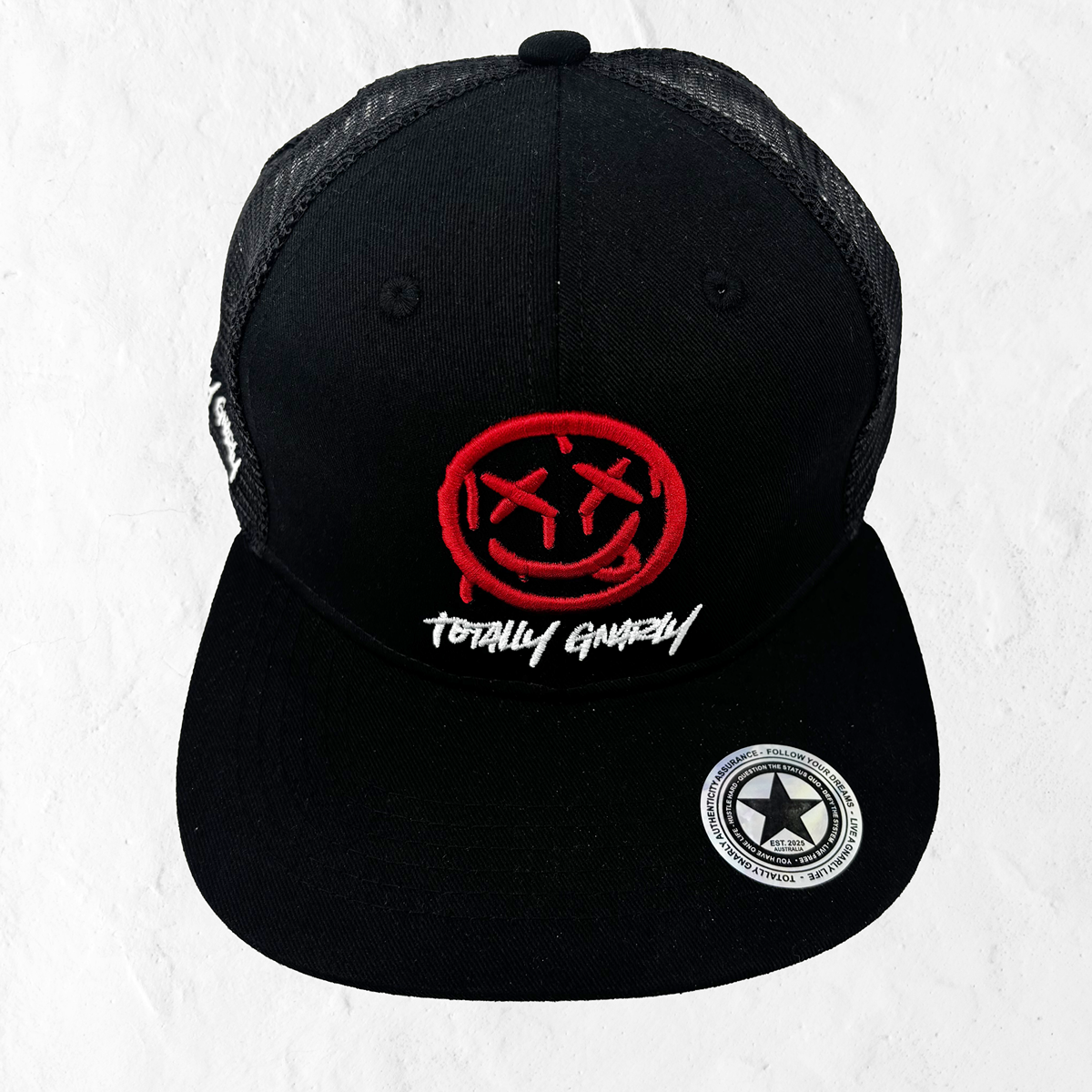 Red Faced Totally Gnarly Snapback